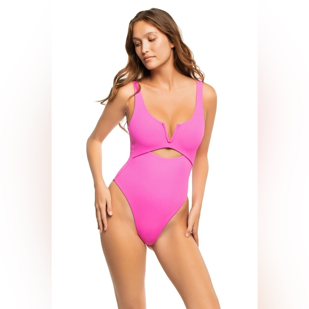 Summerful Neon Yellow Cutout One-Piece Swimsuit